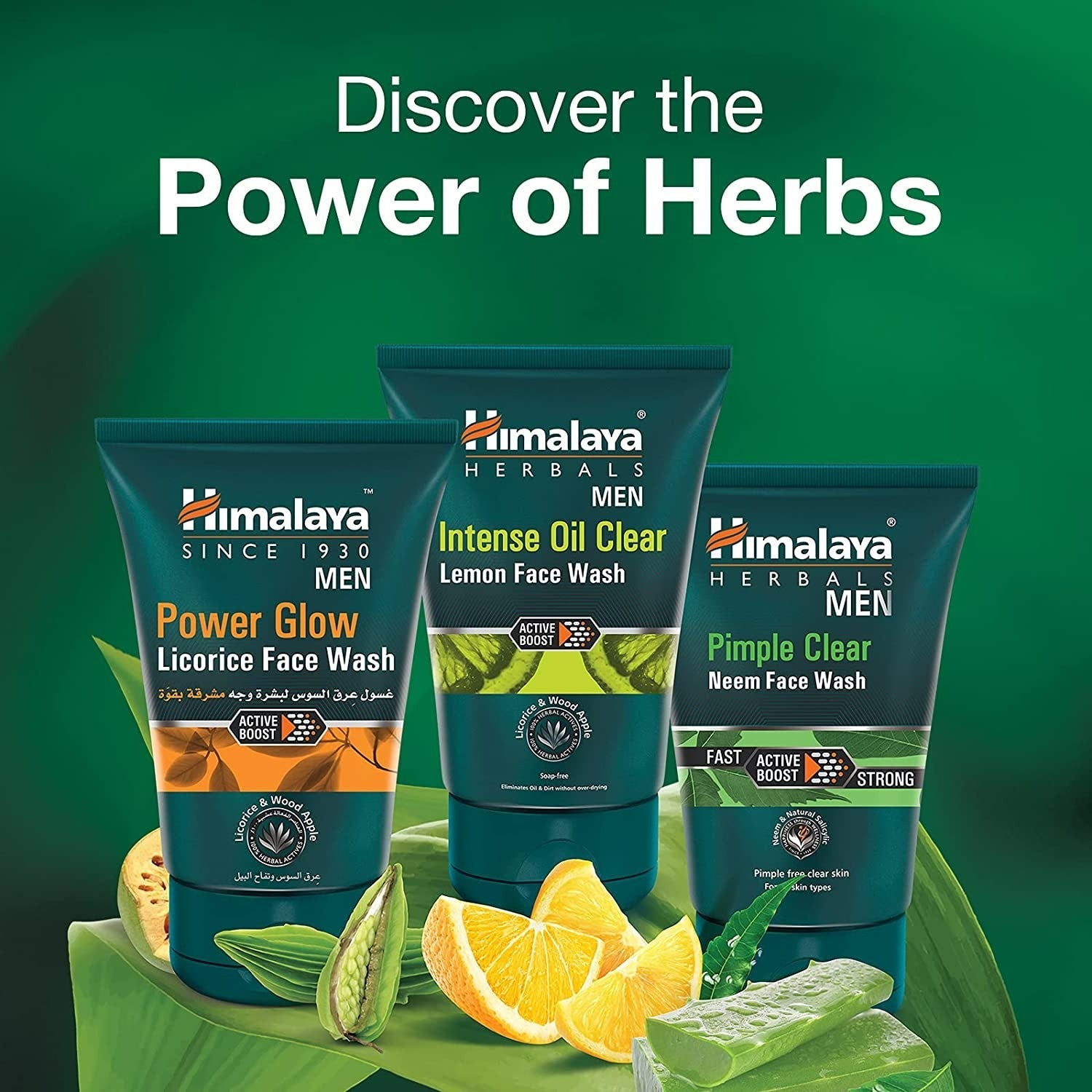 Himalaya Men Pimple Clear Neem Face Wash | Anti-Acne for Men - Swadesiicart