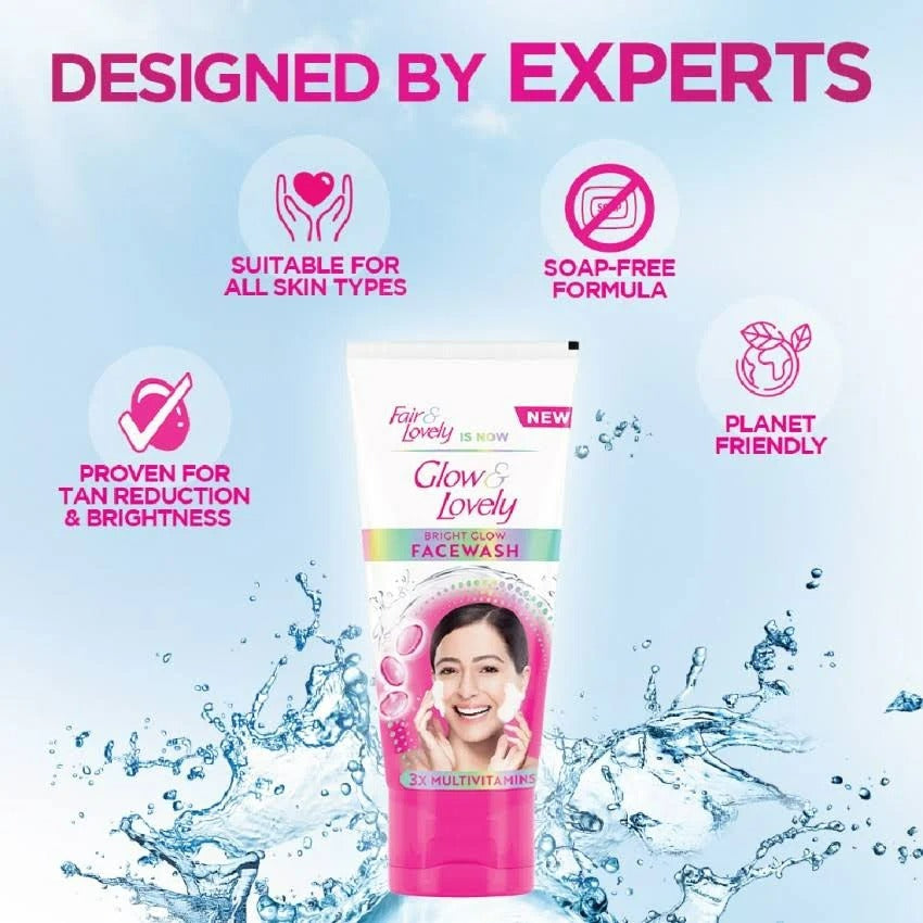 Glow & Lovely Face wash - Instant Glow - Swadesiicart