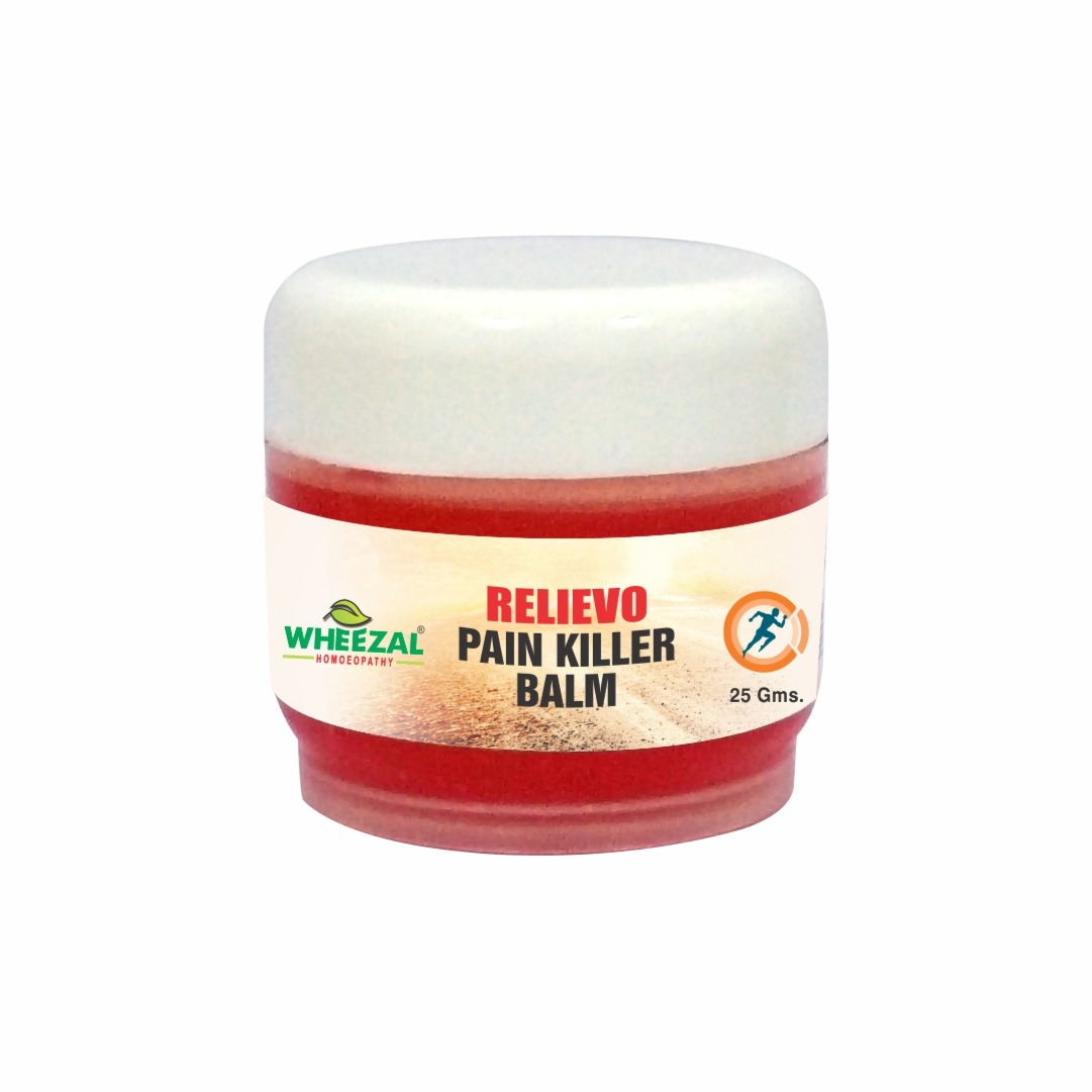 Wheezal Homeopathy Relievo Pain Balm - Swadesiicart