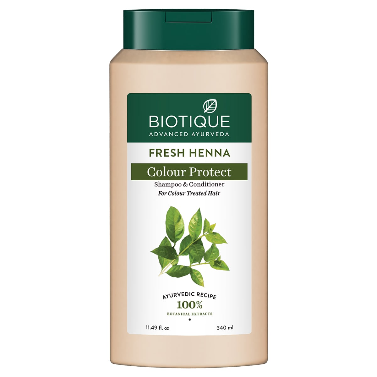 Biotique Bio Henna Leaf Fresh Texture Shampoo and Conditioner - Swadesiicart