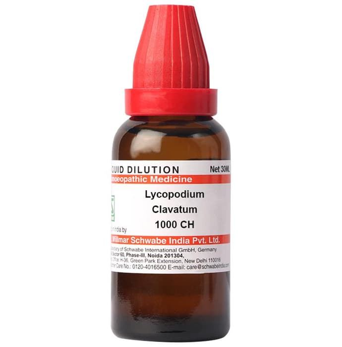 Dr. Willmar Schwabe India Lycopodium Clavatum Dilution