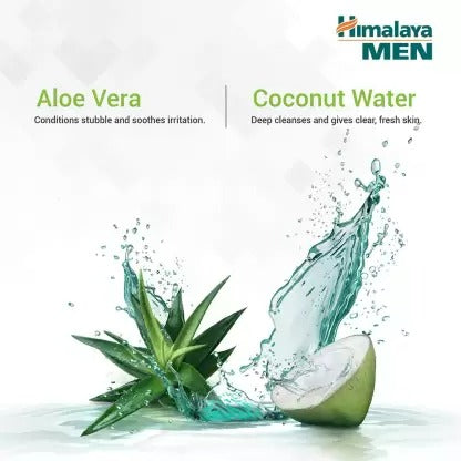 Himalaya Men Face and Beard Wash | 2-in-1 Ayurvedic Cleanser for Face & Beard - Swadesiicart