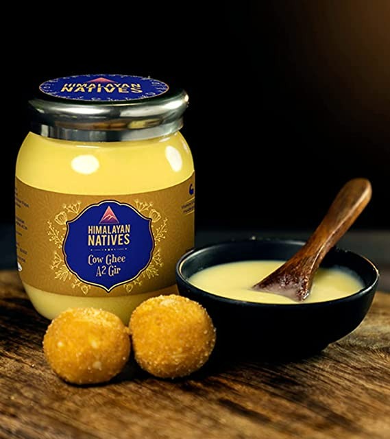 Himalayan Natives A2 Gir Cow Ghee | Homemade A2 Cow Desi Ghee | Traditional Charned Ghee - Swadesiicart