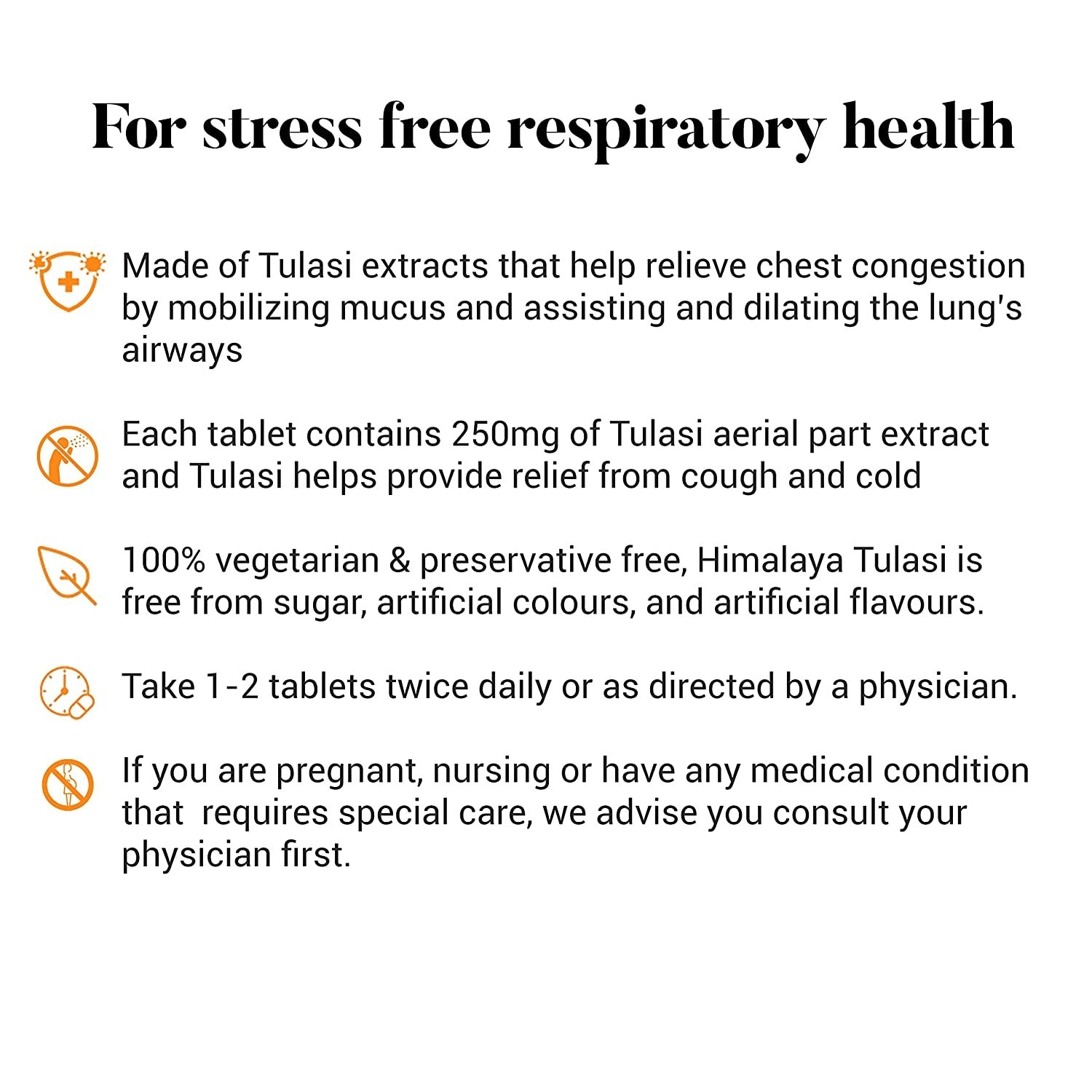 Himalaya Wellness Tulasi Respiratory Wellness - Swadesiicart