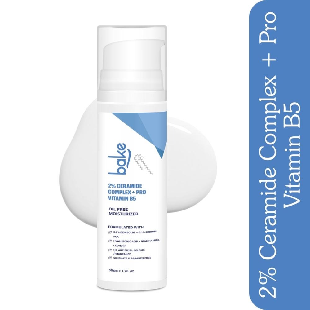Bake Super Glow+ Oil Free Ceramide Barrier Repair Moisturiser | Swadesiicart