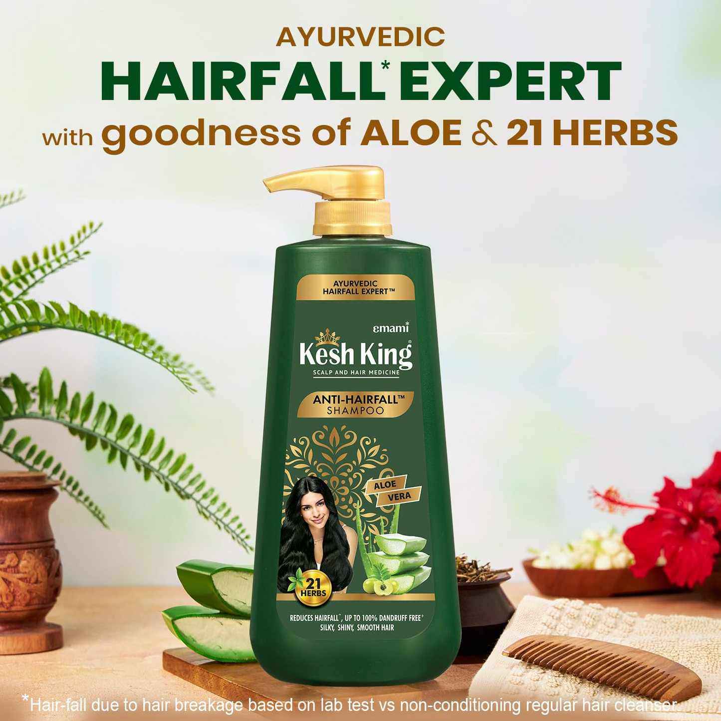 Kesh King Ayurvedic Anti Hairfall Shampoo - Swadesiicart