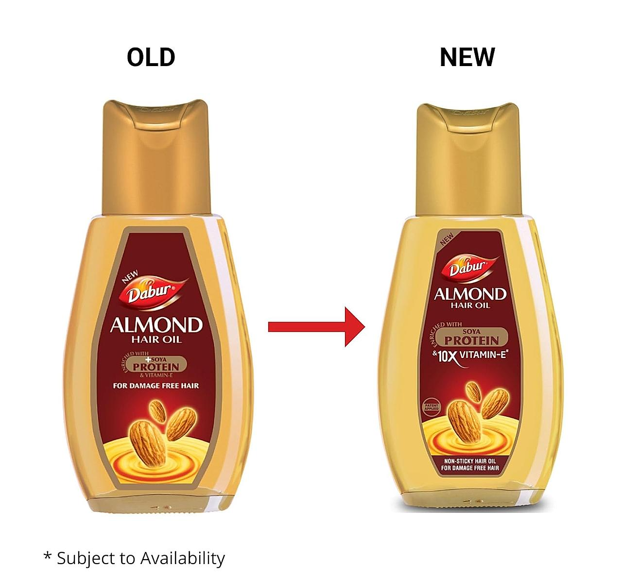 Dabur Almond Hair Oil - Swadesiicart