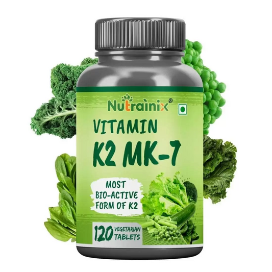 Nutrainix Vitamin K2 MK-7 55mcg Tablets | Swadesiicart