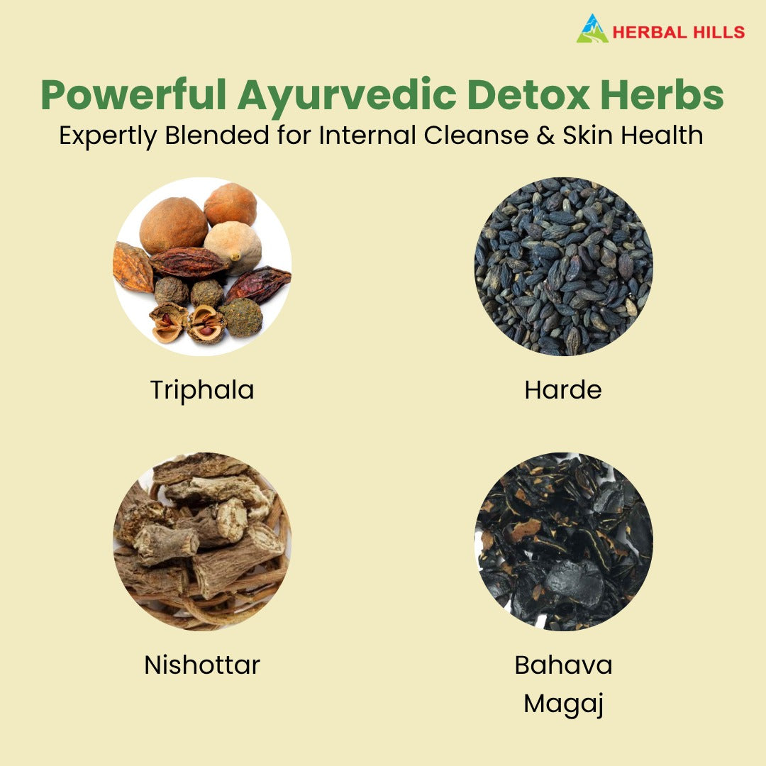 Herbal Hills Ayurveda Detox Hills Tablets | Swadesiicart