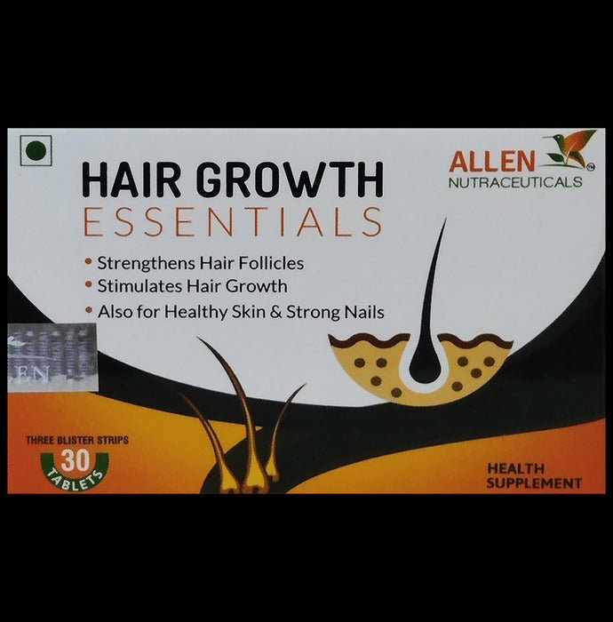 Allen Homeopathy Hair Growth Essentials Tablets | Swadesiicart