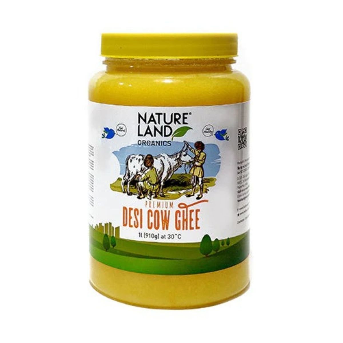 Nature Land Organics Premium Desi Cow Ghee | Organic Ghee From Desi Cow | Homemade Ghee - Swadesiicart