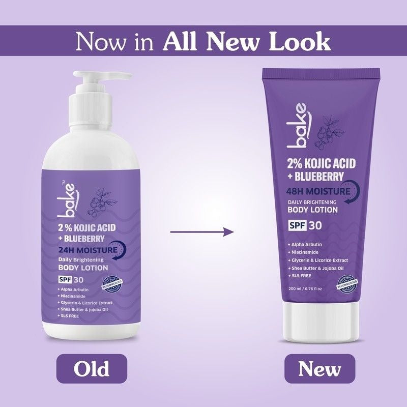 Bake 2% Kojic Acid Body Lotion SPF 30 | Swadesiicart
