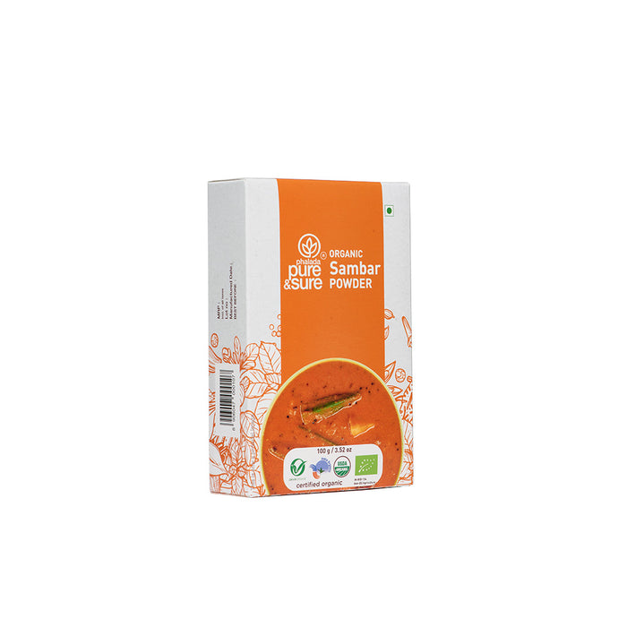 Pure & Sure Organic Sambar Powder - Swadesiicart