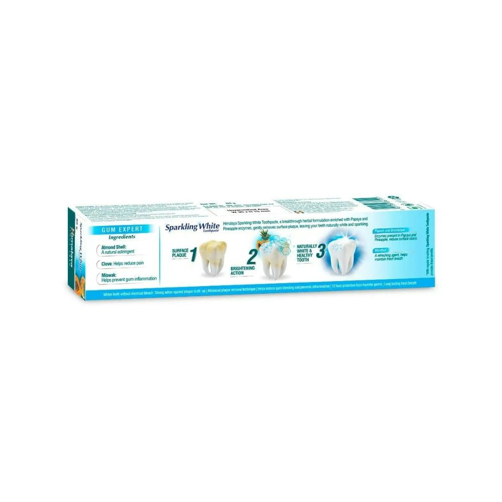 Himalaya Sparkling White Tooth Paste - Swadesiicart
