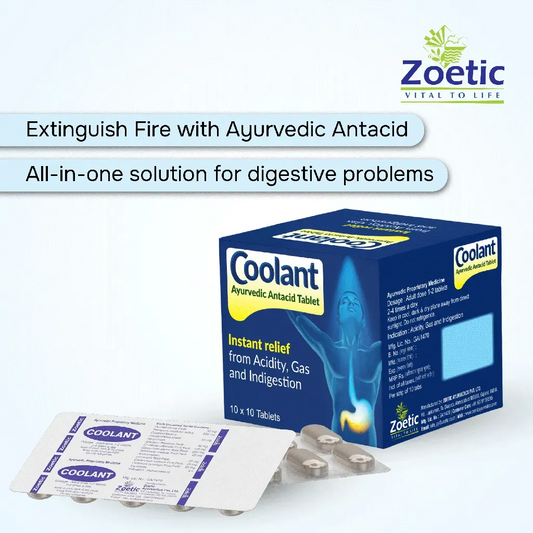 Zeotic Ayurveda Coolant Tablet - Swadesiicart
