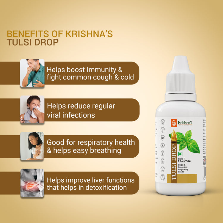 Krishna's Herbal & Ayurveda Tulsi Ark - Swadesiicart