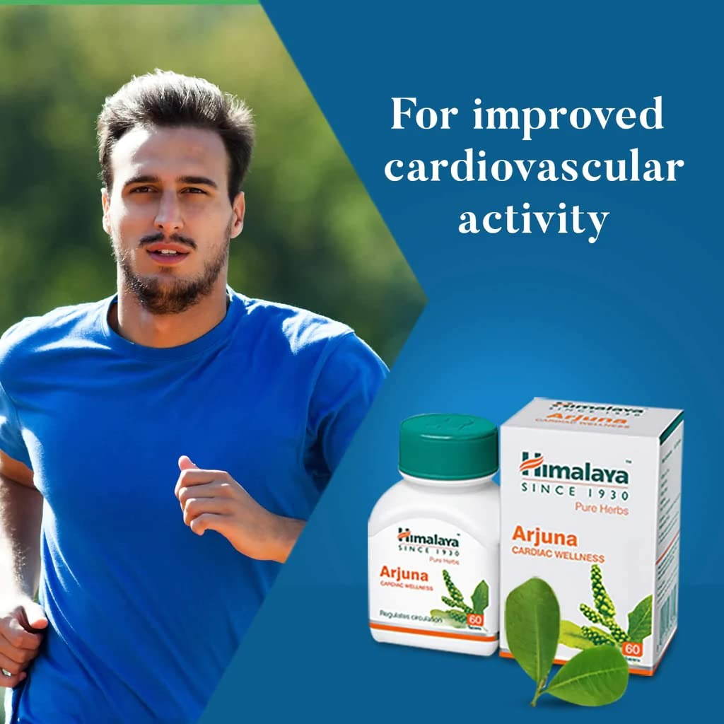 Himalaya Herbals Arjuna Tablets - Swadesiicart