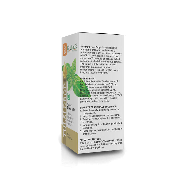 Krishna's Herbal & Ayurveda Tulsi Ark - Swadesiicart