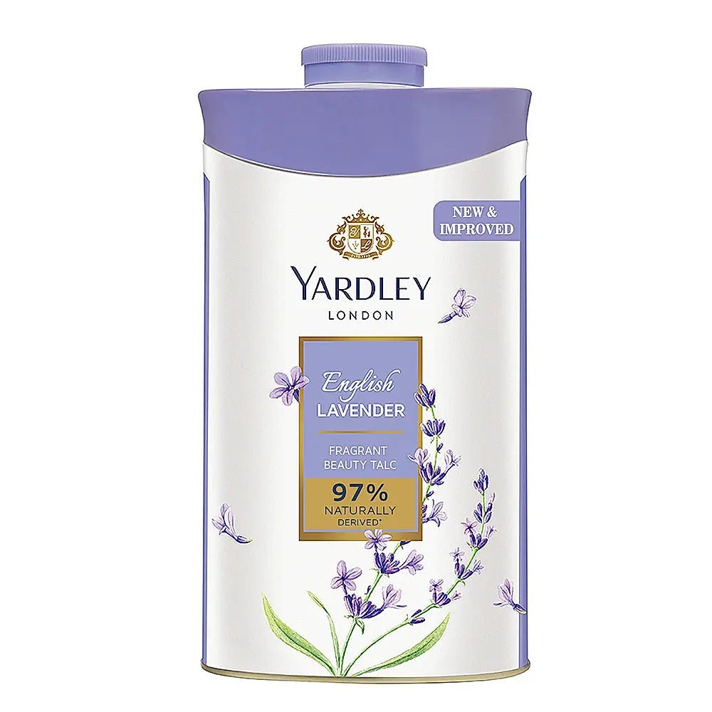 Yardley London English Lavender Perfumed Deodorizing Talc Talcum Powder - Swadesiicart