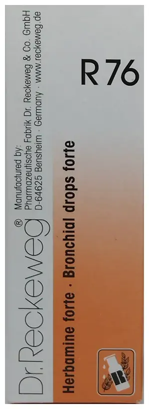 Dr. Reckeweg R76 Herbamine Forte - Asthma Forte Drops | Swadesiicart