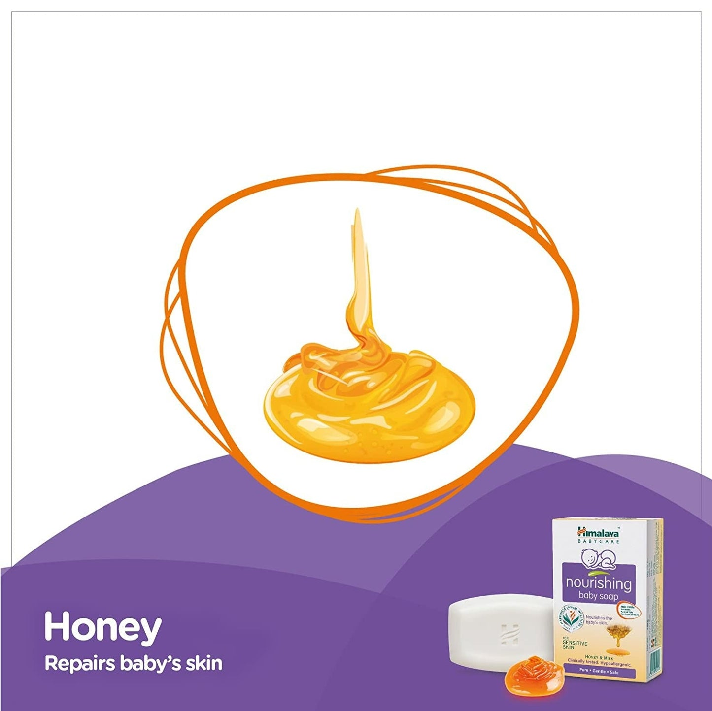 Himalaya Herbals - Nourishing Baby Soap - Swadesiicart