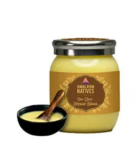 Himalayan Natives Organic Cow Bilona Ghee | Made From Grass Fed Cow's Milk | Organic Ghee | Swadesiicart