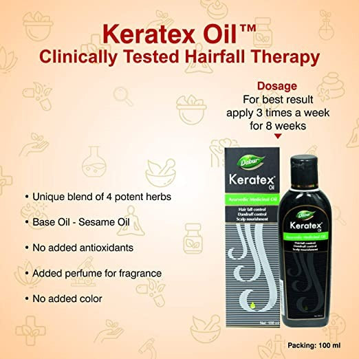 Dabur Keratex Oil - Swadesiicart