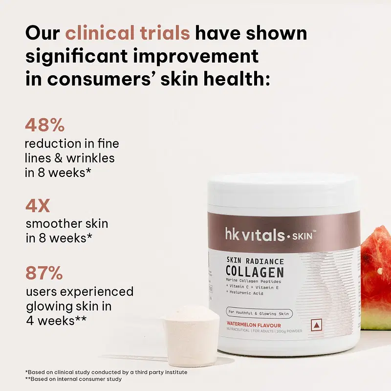 HK Vitals Skin Radiance Collagen Powder - Watermelon - Swadesiicart