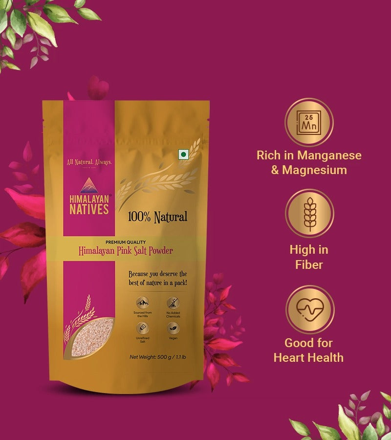 Himalayan Natives Pink Salt Powder - Swadesiicart