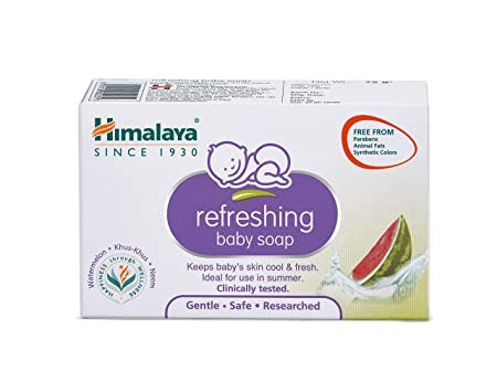 Himalaya Herbals - Refreshing Baby Soap - Swadesiicart
