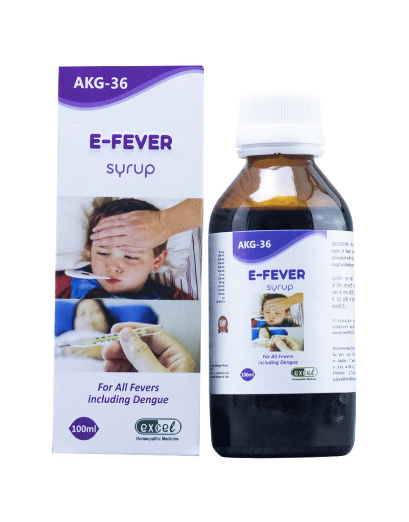 Excel Pharma E-Fever Syrup | Swadesiicart