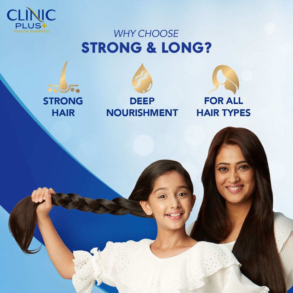 Clinic Plus Strong And Long Health Shampoo - Swadesiicart