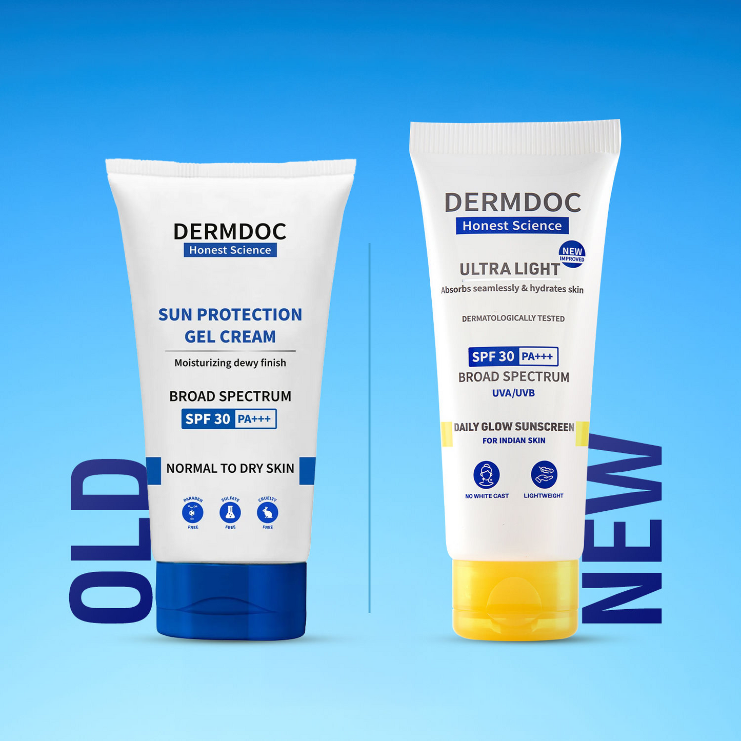 Dermdoc Sun Protection Gel Cream SPF 30 PA+++ - Swadesiicart