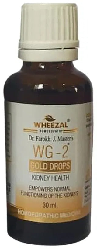 Wheezal Homeopathy WG-2 Gold Drops | Swadesiicart