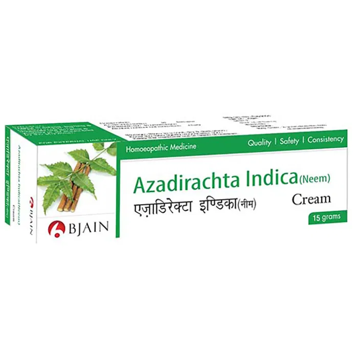 Bjain Homeopathy Azadirachta Indica (Neem) Cream - Swadesiicart