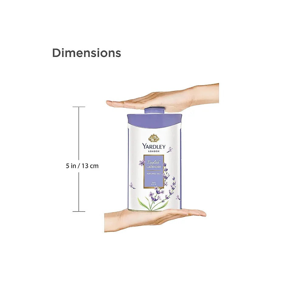 Yardley London English Lavender Perfumed Deodorizing Talc Talcum Powder - Swadesiicart