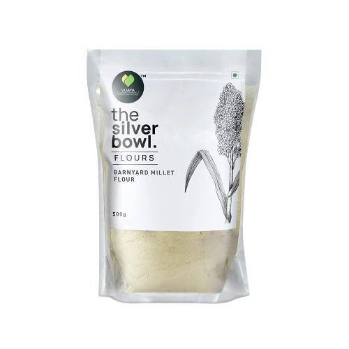 Vijaya Traditional Recipes The Silver Bowl Barnyard Millet Flour - Vijaya Foods