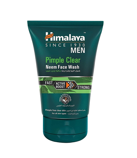 Himalaya Men Pimple Clear Neem Face Wash | Anti-Acne for Men