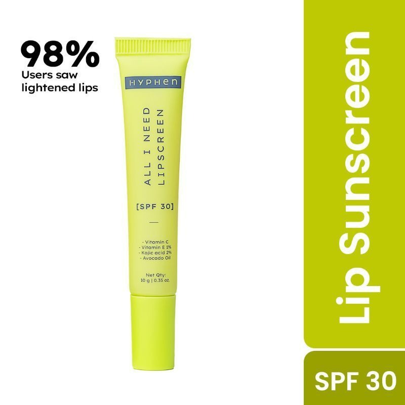 Hyphen By Kriti Sanon All I Need Lipscreen SPF 30, Hydrating & Moisturizing Lip Balm for Men & Women | Swadesiicart