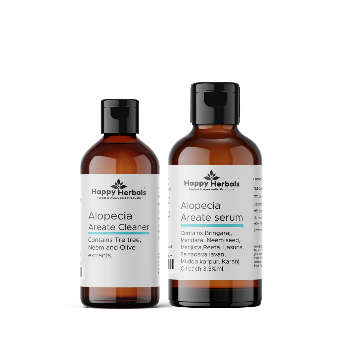 Happy Herbals Alopecia Pack / Penu Korukudu - Swadesiicart