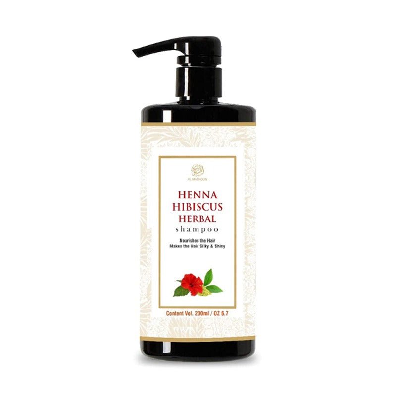 Al Masnoon Henna Hibiscus Herbal Shampoo - Al Masnoon