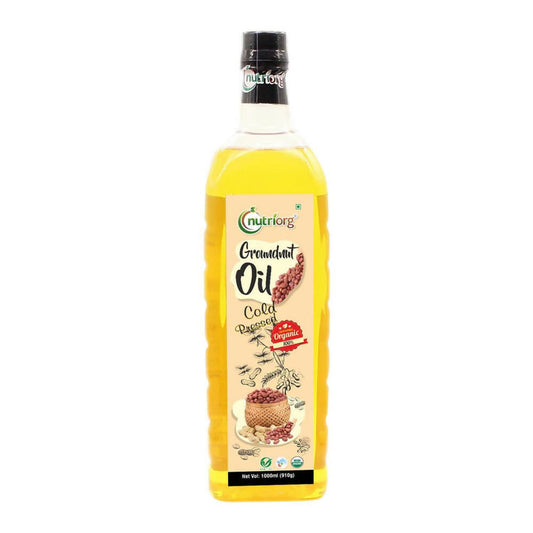 Nutriorg Organic Groundnut Oil - Swadesiicart
