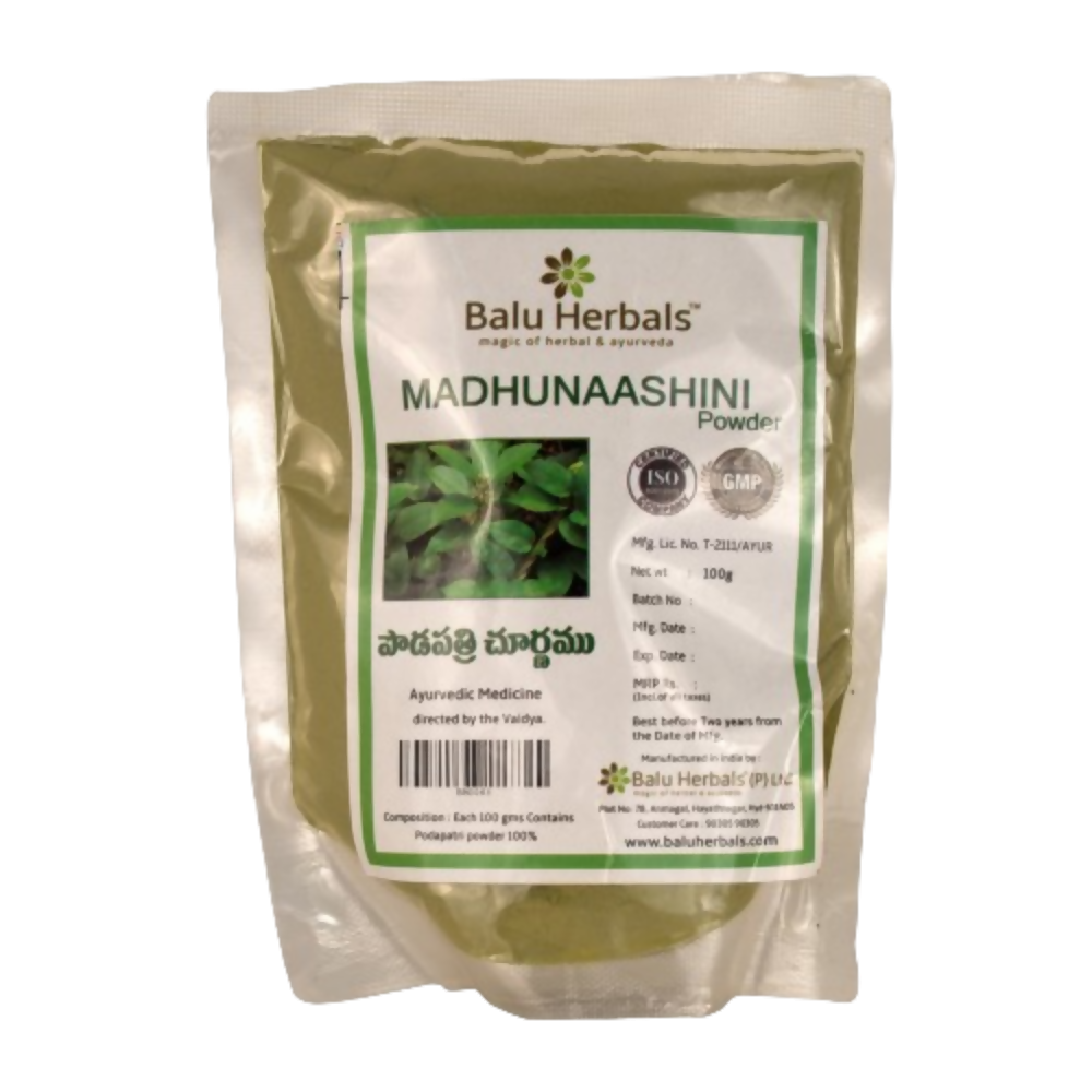 Balu Herbals Madhunashini (Podapatri) Powder - Balu Herbals