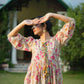 Women's Casual Fashionable Multi Mull Cotton co-ord set - Anya - Swadesiicart
