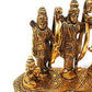 Giftnagri Lord Ram Darbar Idol Metal Showpiece Hindu Religious Idols - Swadesiicart