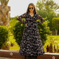 Aayaa Georgette Suit With Heavy Digital Print - Multi Color