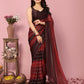 Attractive These Party Wear Ready To Wear Saree - Burgundy | Swadesiicart