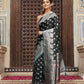 Shree Shyam Fashion Teal Silk Saree