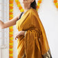 DEIANA'S Beautiful Designer Golden zari Soft Cotton Saree - Yellow - Swadesiicart