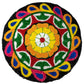 Kundan HandiKrafts Flower Mat Design 1 - Readymade - Aahana - The Bliss Store